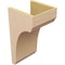 Ekena Millwork 10"W x 10"D x 20"H Wide Legacy Rough Cedar Woodgrain TimberThane Corbel, Primed Tan CORUR10X10X20LGYRCPR - alternate 2